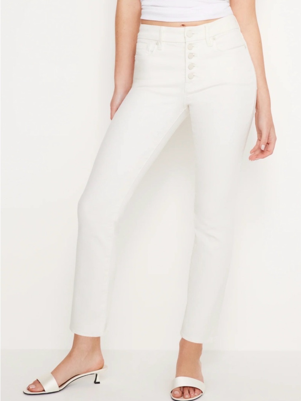 Good American Good Legs Straight Light Compression Jeans - Picture 2 of 9